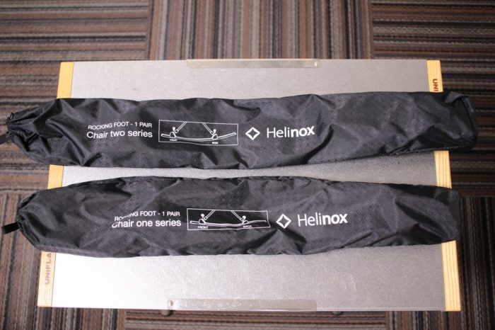 ヘリノックス ロッキングフットは買いですよ！ チェアワン用とチェアツー用をそれぞれ付けてレビュー。 - MNKK CAMP n' Roll
