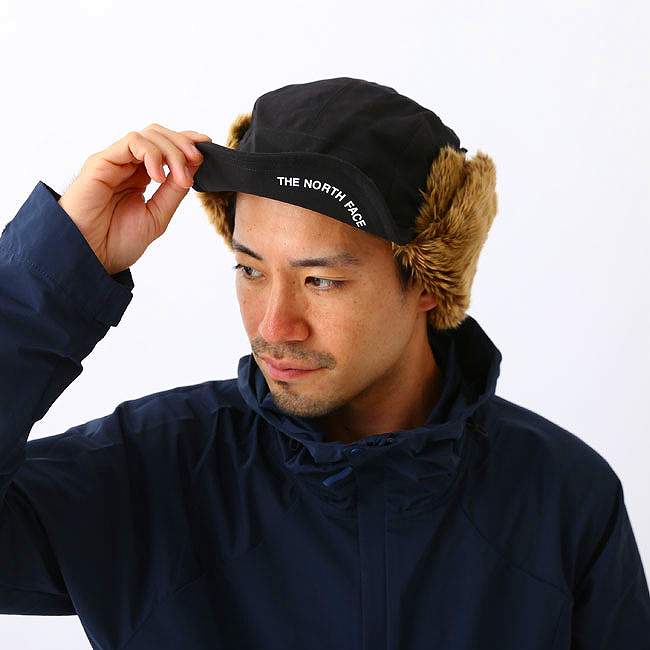 美品！Mサイズ ブラック THE NORTH FACE フロンティア キャップ