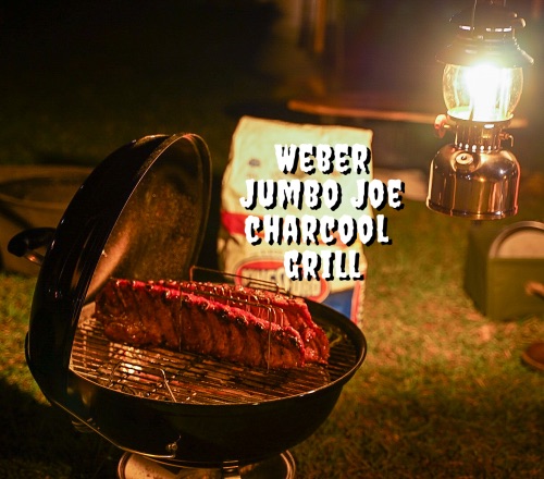 Weber Jumbo Joe ジャンボジョー qグリルを使ってキャンプで豪快に みんなで思い出を作ろう Mnkk Camp N Roll