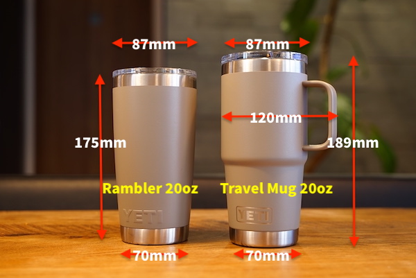 限定カラー＞YETI イエティ ランブラー 20oz/591ml トラベルマグ YETI ランブラー タンブラー・トラベルマグは20oz ◆新品未使用◆Yeti Rambler 20oz トラベルマグ